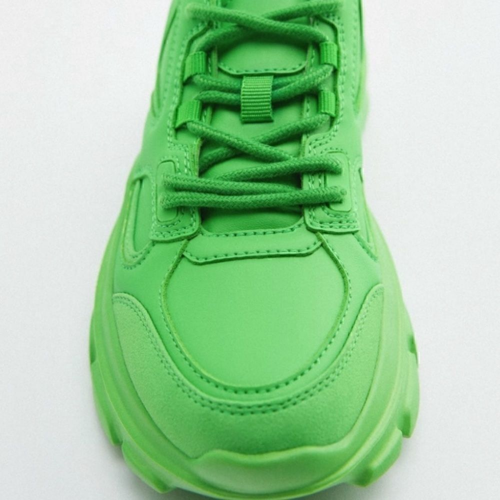 Zara Solid Color Sneakers Size 6 - Picture 7 of 15